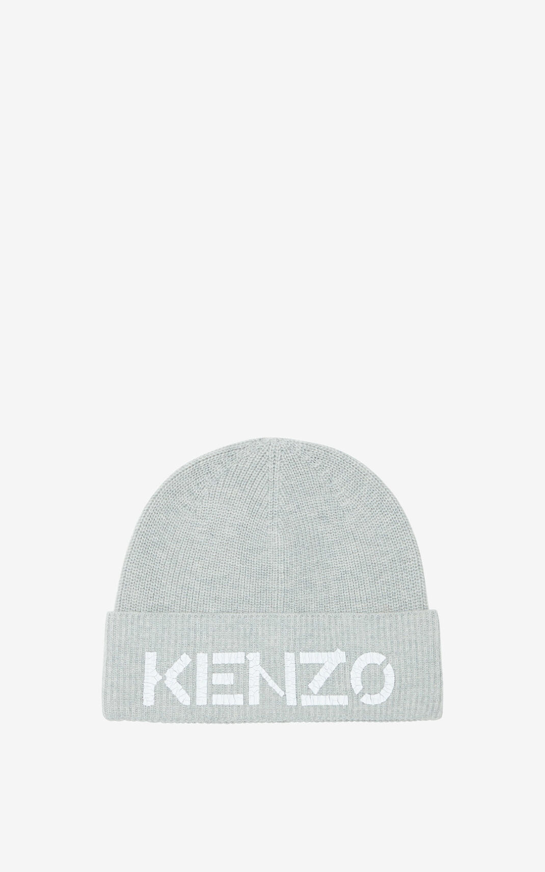 Kenzo Logo knit Huer Dame - Grå DK-165057